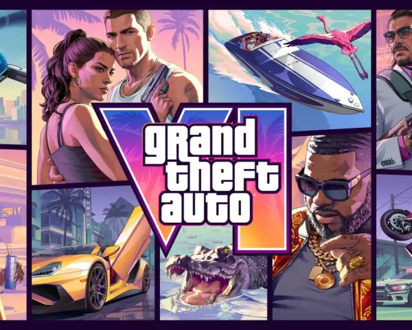El arte de GTA 6 muestra acción, lujo y personajes icónicos. ¡Esperemos que gta 6 se retrase lo menos posible!
